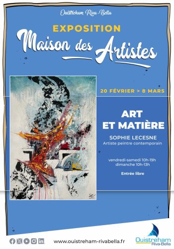 2. Art & matière, Ouistreham, 20 février au 8 mars