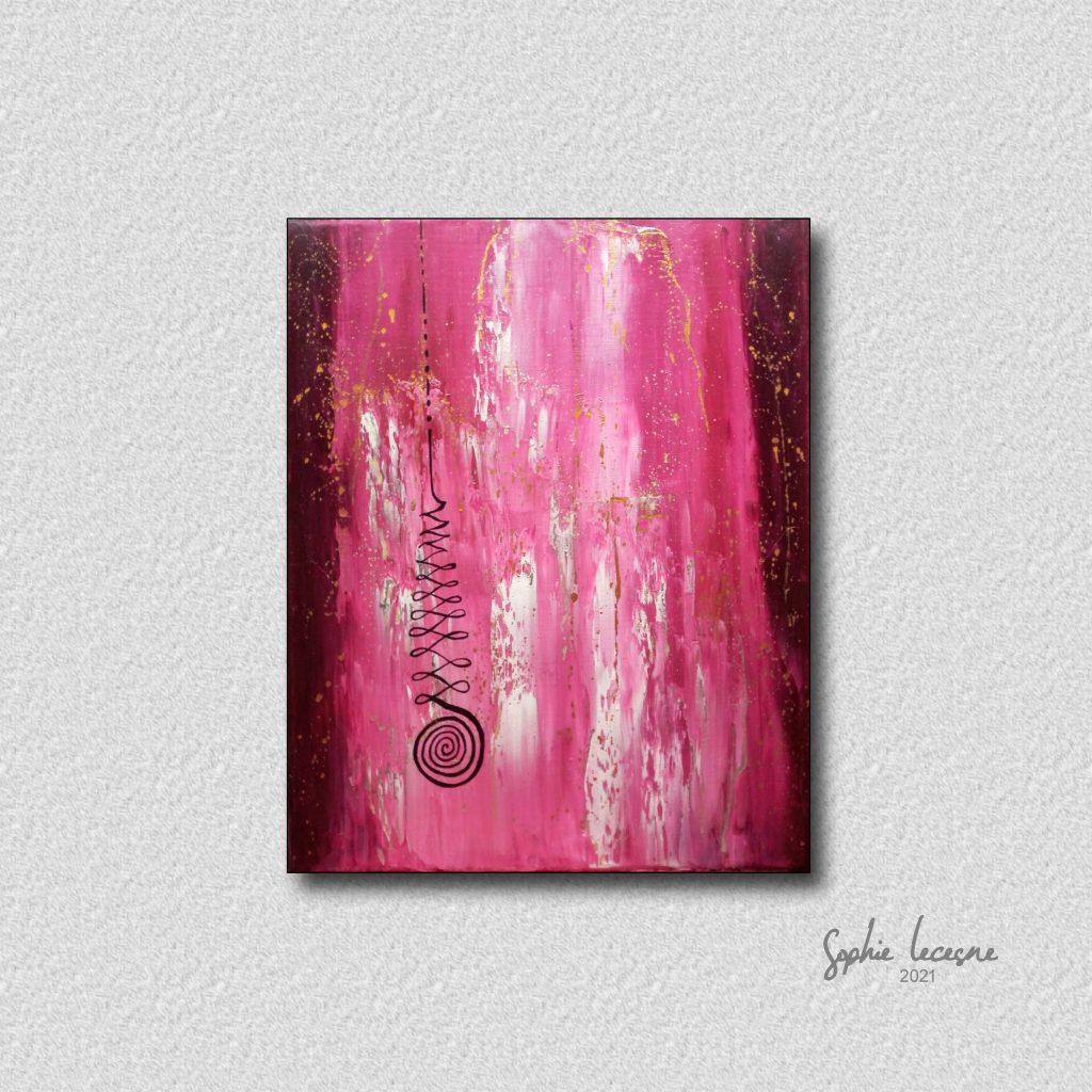 MIS blanc Huile Rose